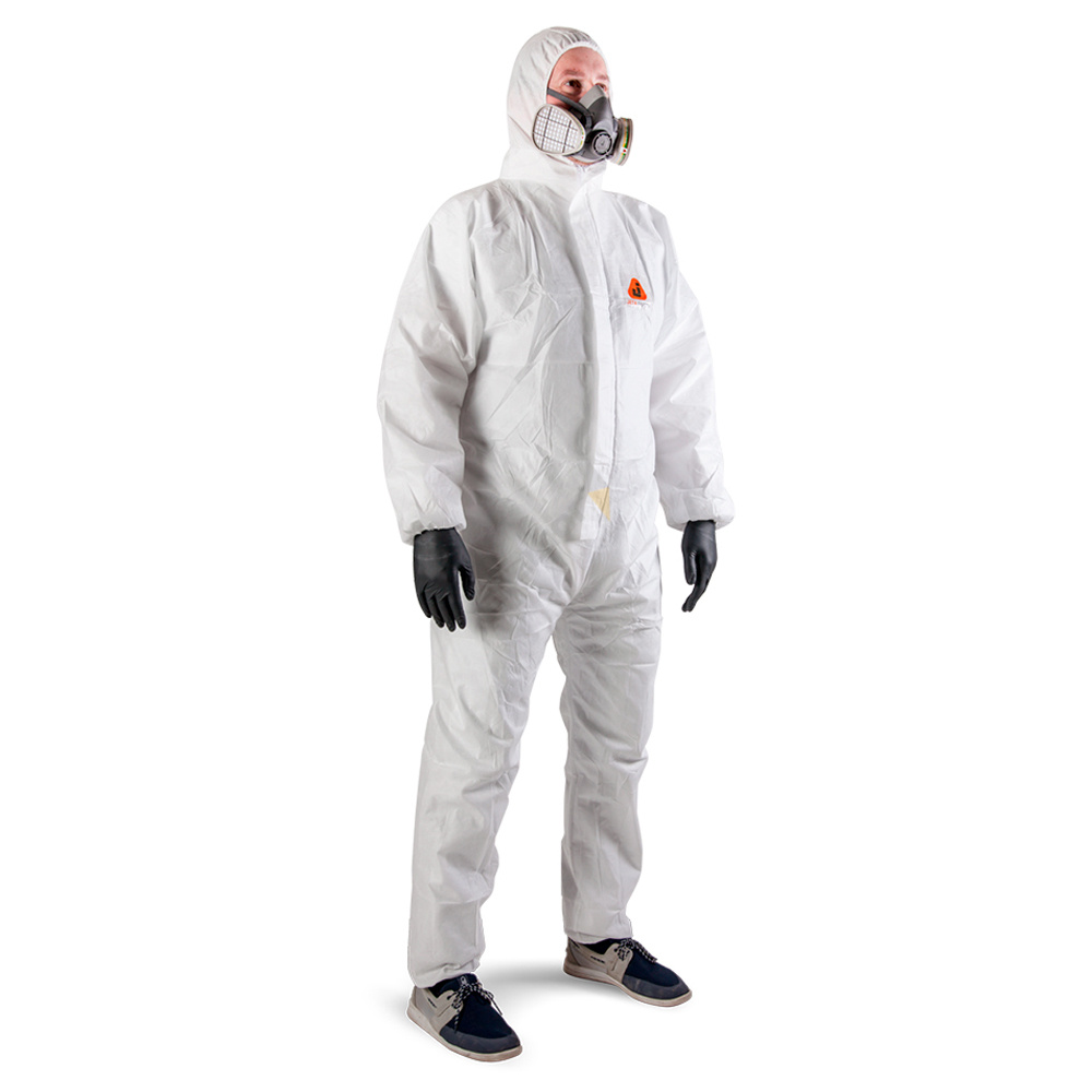 Купить Комбинезон химической защиты дышащий Jeta Safety JPC35 из нетканого материала SMS, 100% п/п в Москве