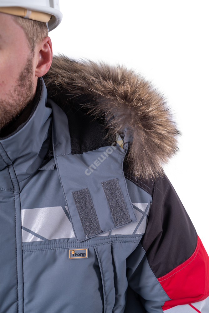 Купить Куртка ХАЙ-ТЕК SAFETY зимняя тк.мембрана (Кур 213) в Москве