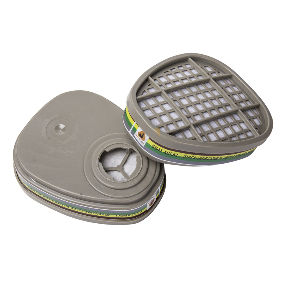 Купить Фильтр противогазовый Jeta Safety 6541 (AВЕK1-орган.,неорган пары,кисл.газы,аммиак)  (упак.: 2 шт) в Москве
