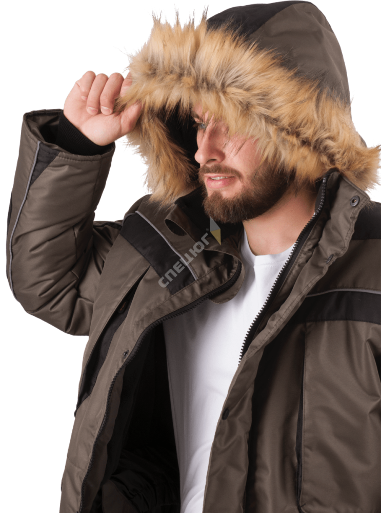 Купить Куртка ДИКСОН зимняя хаки/черная (Кур 667) в Москве