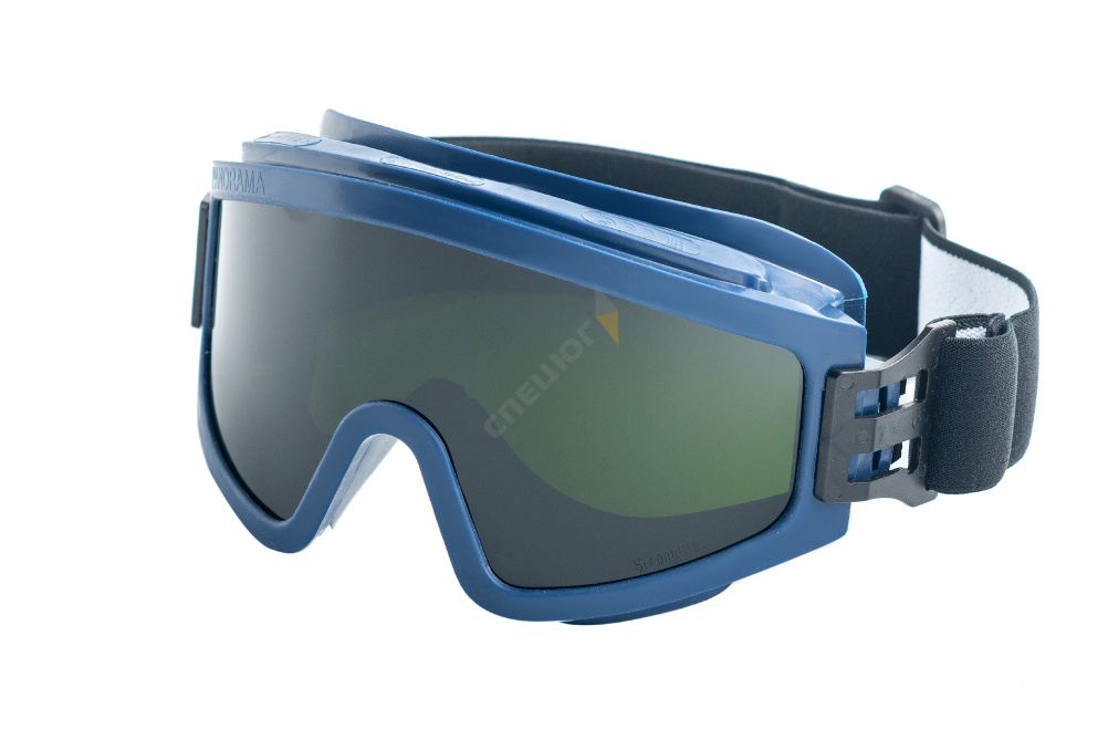 Купить Очки ЗН11 PANORAMA Strong Glass (5 РС) т.синий корпус РОСОМЗ® арт. 21134 в Москве