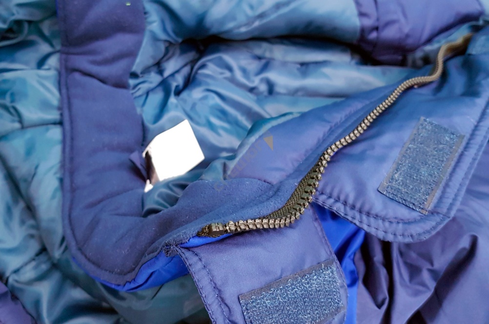 Купить Комплект ВАСИЛИСА (куртка, полукомб.) женский утепл. (цв.: т.синий/василек) в Москве